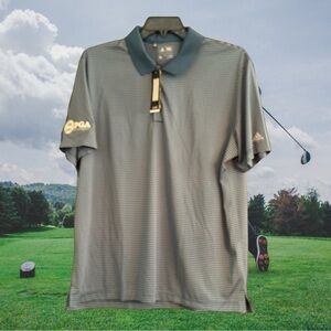 Adidas Golf Shirt PGA GA Section NWT Men’s Size XL Heather Green Perfect